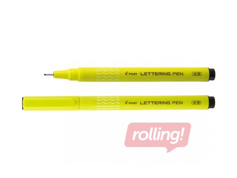 Маркер-ручка Pilot Lettering Pen, 0.3-1.0мм, черный