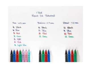 Rollerball pen Pilot V Ball, 0.3mm, black ink