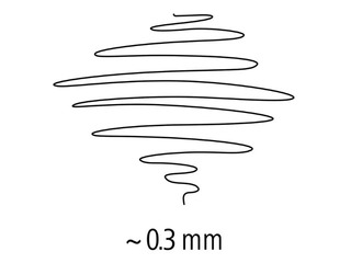 Peenmarker Staedtler Triplus fineliner, 0,3 mm, sinine