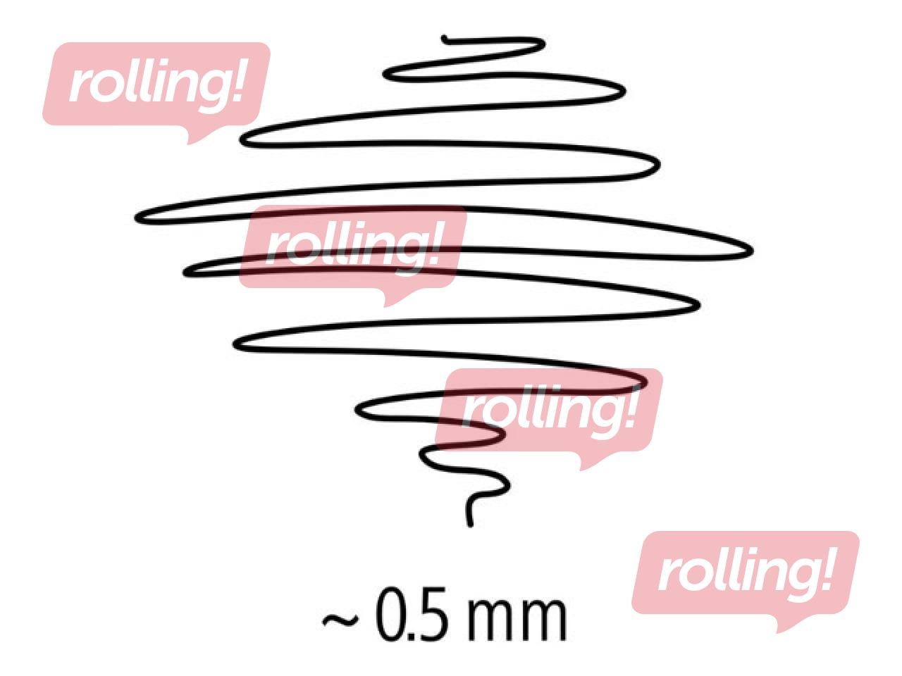 Fineliner set STAEDTLER, 0.5mm, 6 colours