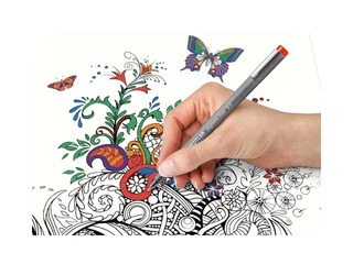 Peenmarkerite komplekt STAEDTLER, 0,5 mm, 6 värvi