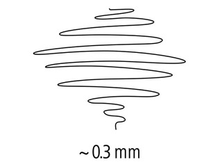 Flomāsterpildspalvu komplekts STAEDTLER, 0.3mm, 6 krāsas