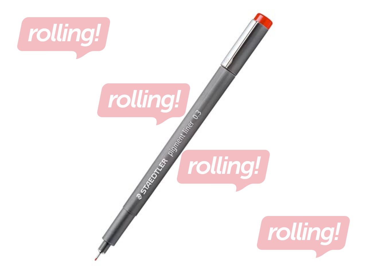 Peenmarkerite komplekt STAEDTLER, 0,3 mm, 6 värvi