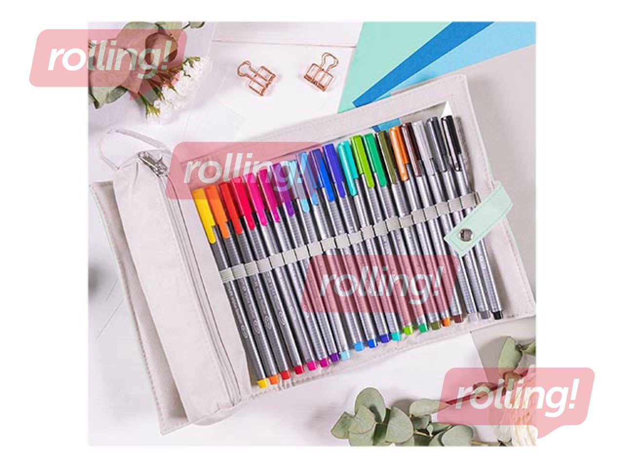 Peenmarkerid STAEDTLER TRIPLUS fineliner 334, 0,3 mm, 20 värvi