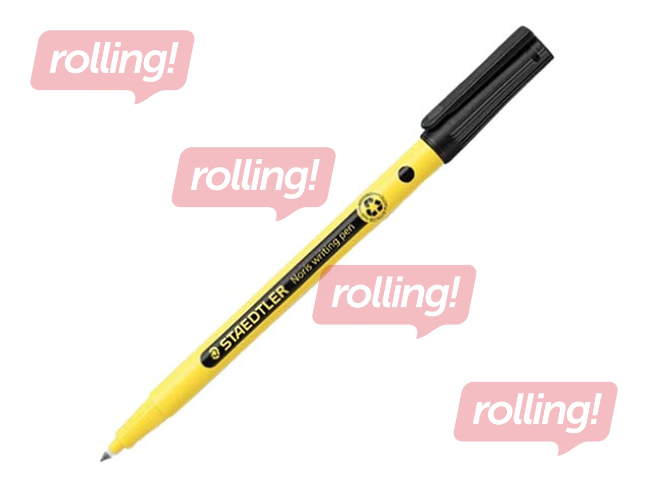 Fineliner Staedtler Noris 307, 0.6mm, must