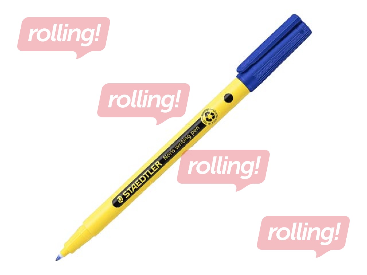 Фломастер-ручка Staedtler Noris 307, 0.6мм, синий