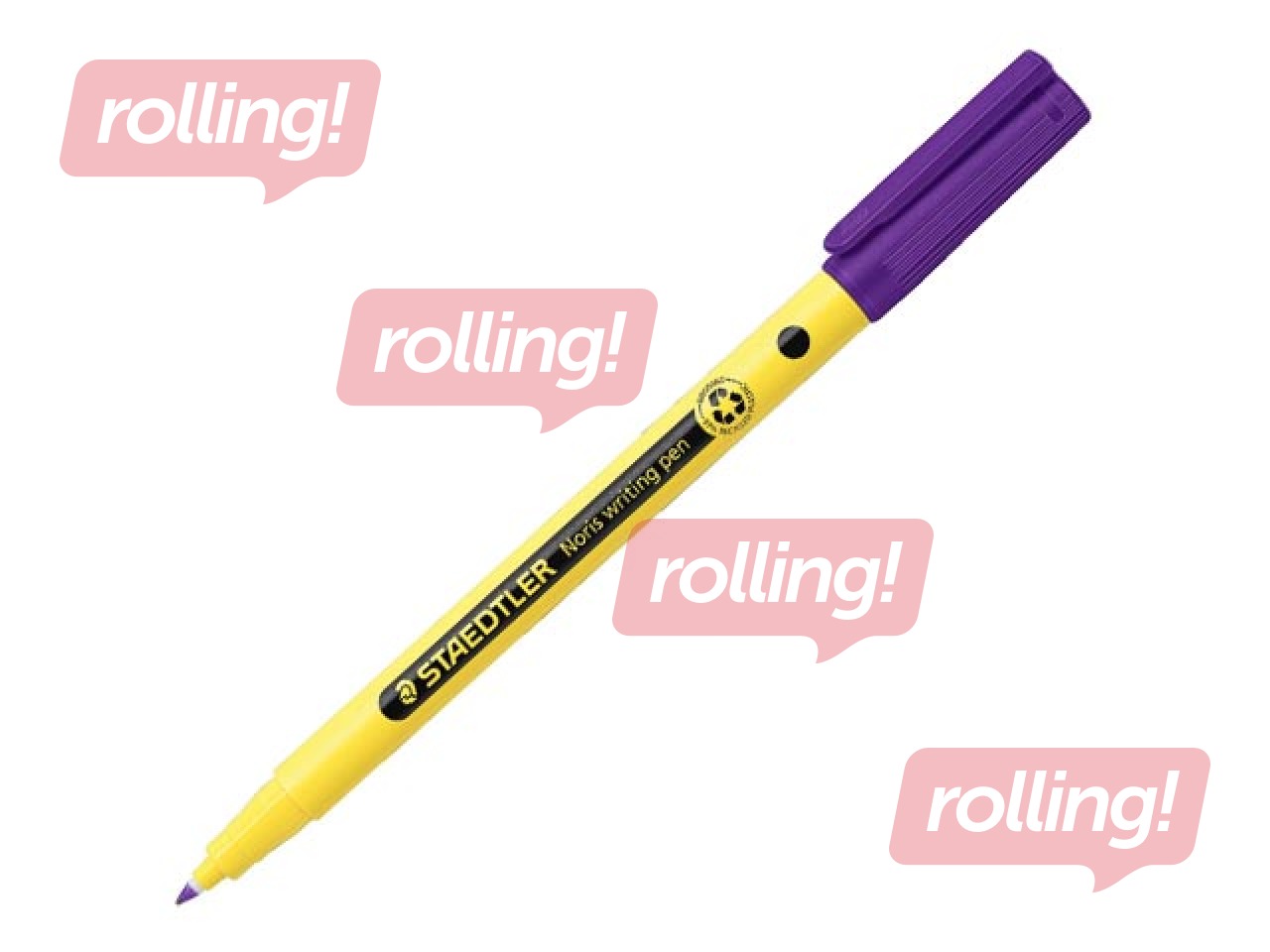 Fineliner Staedtler Noris 307, 0.6mm, lilla