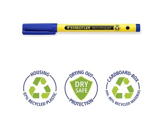 Flomasteripliiatsite komplekt Staedtler Noris 307, 10 värvi, 0.6mm