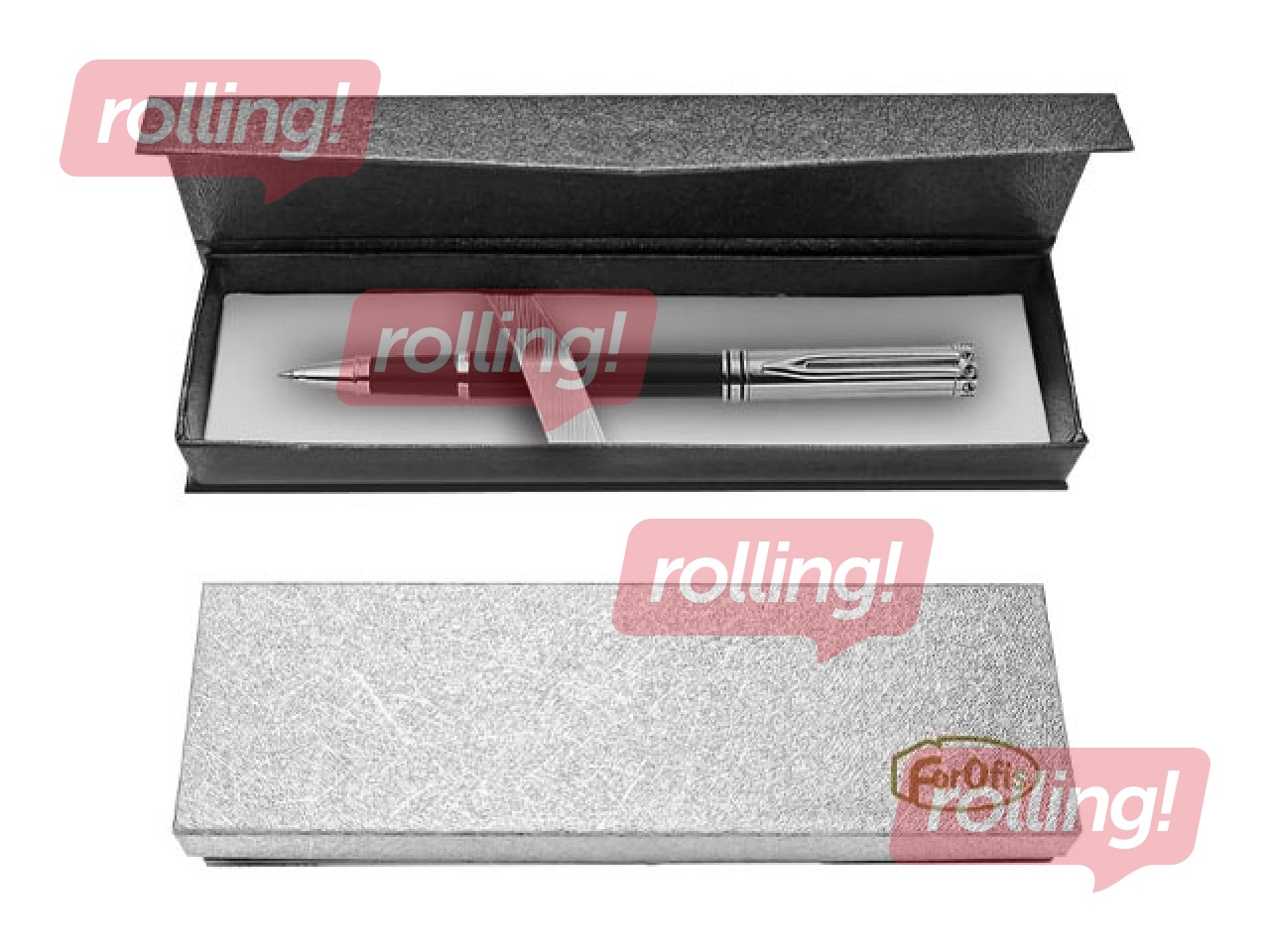 Rollerpliiats Forofis kinkekarbis, hõbedane, sinine tint, 0.5mm