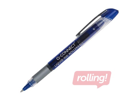 Rolleris Q-Connect, zils, 0.5mm