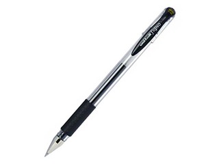 Gēla pildspalva UNI UM-151 Signo DX, 0.38mm, melna
