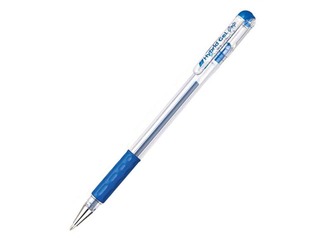 Gēla pildspalva Pentel Hybrid Grip K116, zila