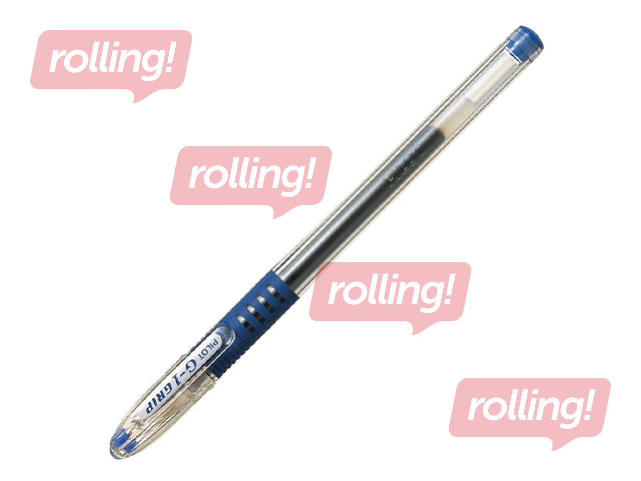 Gel pen PILOT G-1 GRIP, blue ink, 0.7mm