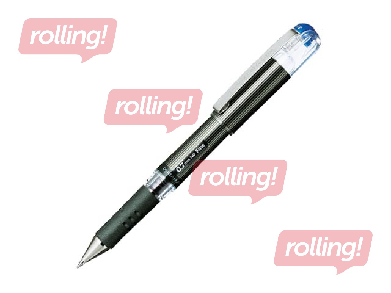 Geelpliiats Pentel Hybrid Gel Grip, 0.7mm, sinine