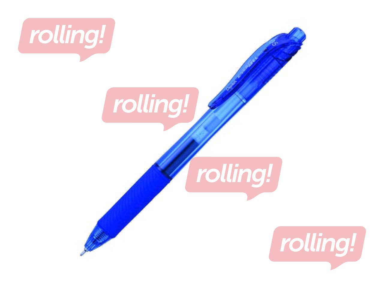 Geelpliiats Pentel Energel-X, automaatne, 0.5mm, sinine