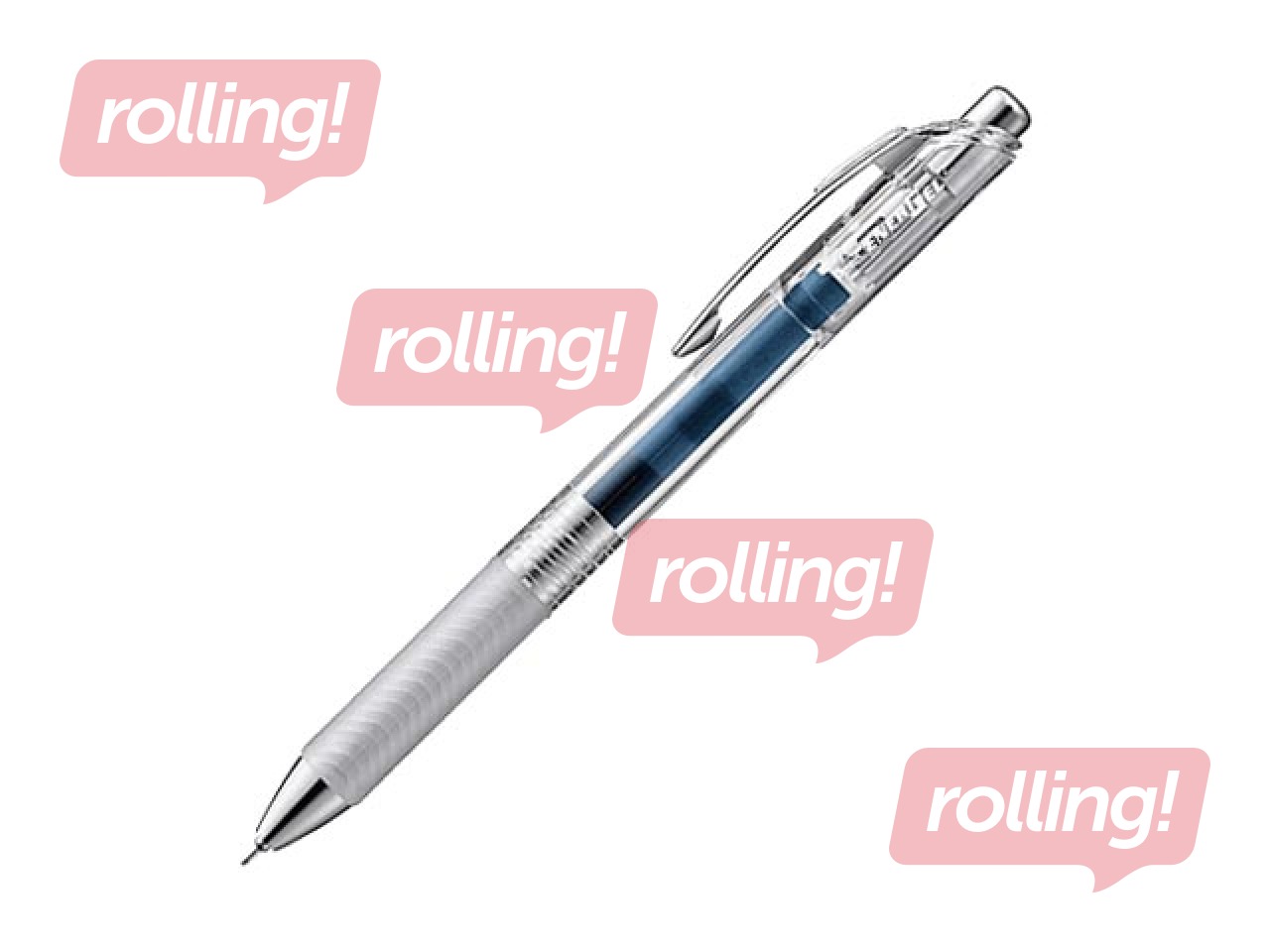 Geelpliiats Pentel Energel Pure, automaatne, 0.5mm, tumesinine