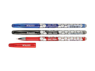 Kustutatavate geelpliiatsite komplekt Centrum, 0.5mm, kolm värvi