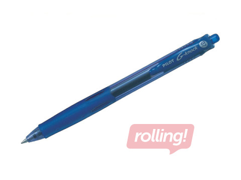 Gel pen Pilot G-Knock, 0.7mm, blue