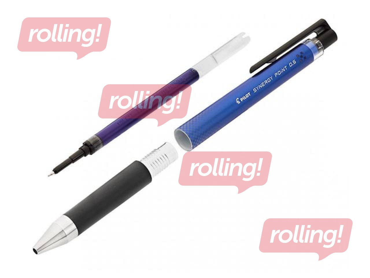Geelpliiats Pilot Synergy point, 0.25mm, sinine
