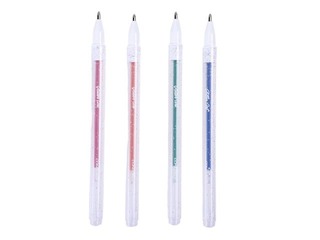 Geelpliiatsite komplekt Concorde Glitter Art, 12 tk.