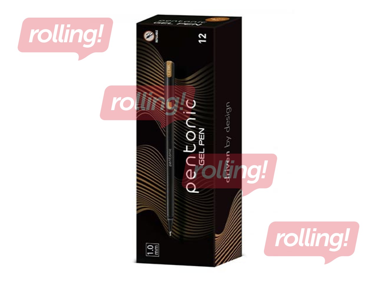 Gel pen Linc Pentonic, gold