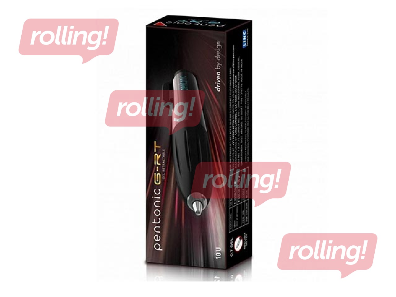 Ballpoint pen Linc Pentonic GRT, red