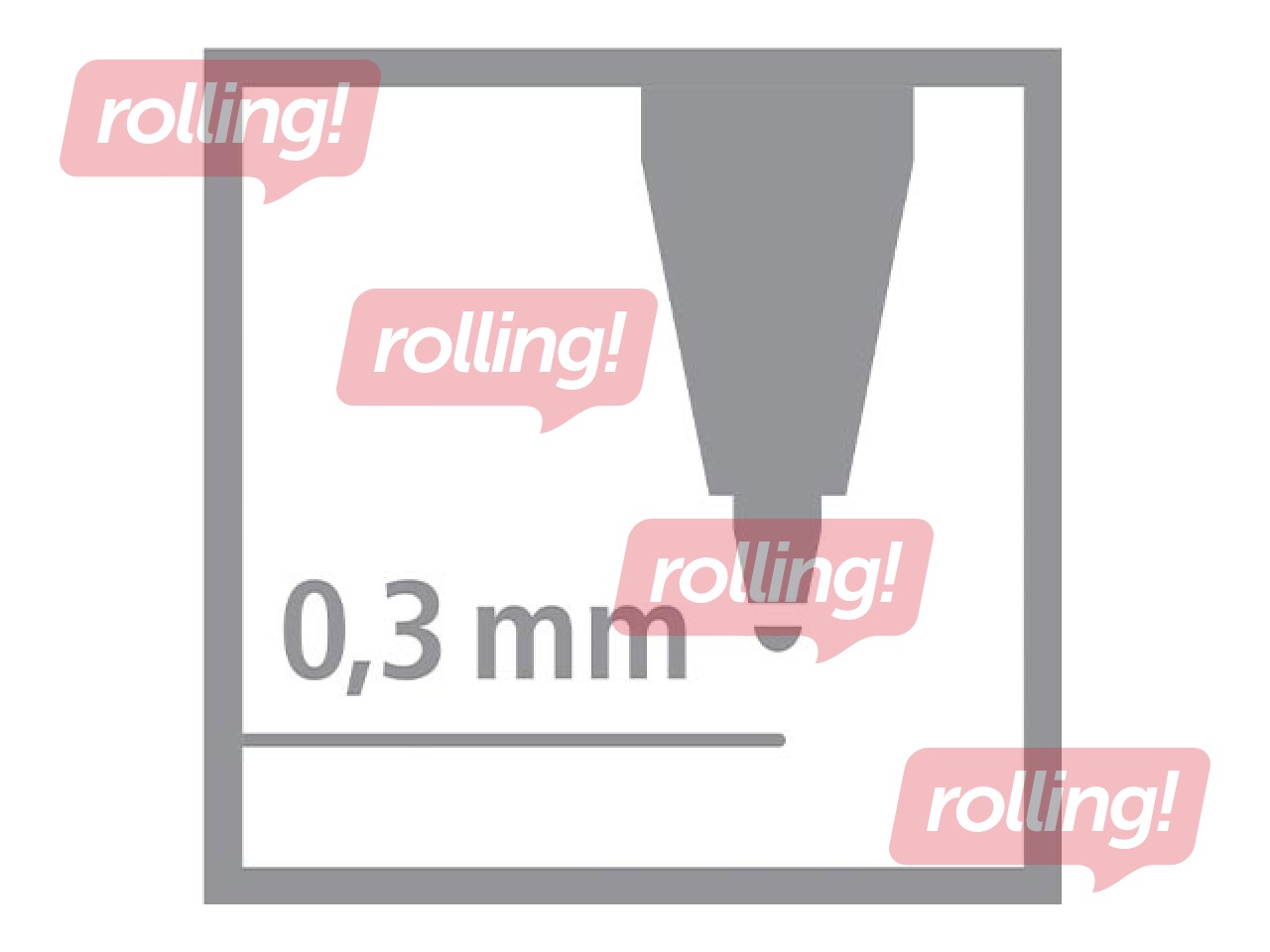 Geelpliiats Stabilo worker+ finel, 0.3mm, sinine