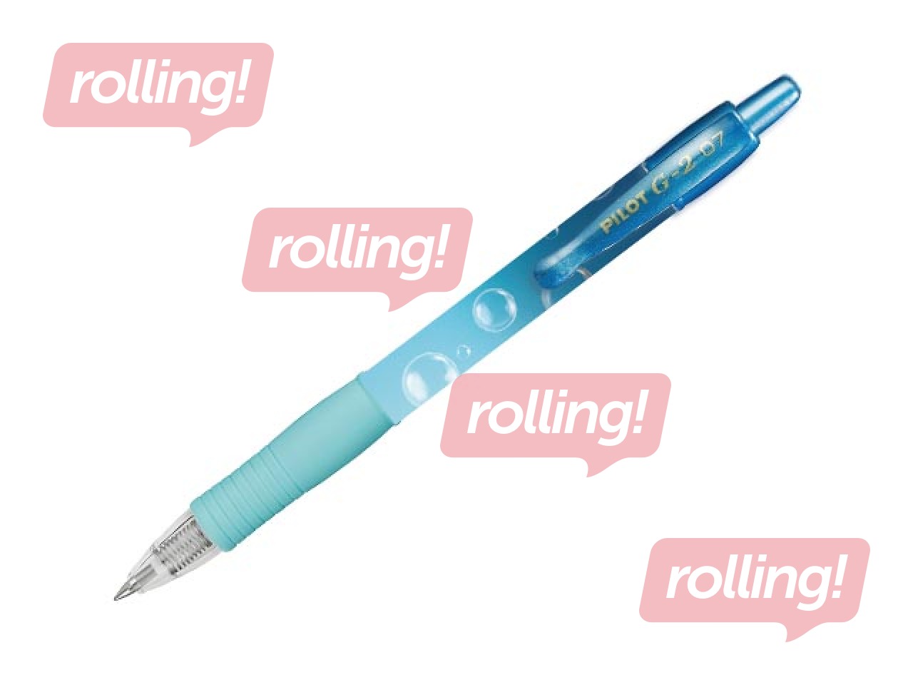 Geeli pliiats Pilot, G2 Bubble, Blue, sinine tint, 0.7mm