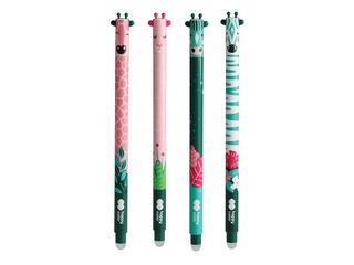 Gel pen Happy Color, African, erasable, 0.5mm, blue ink