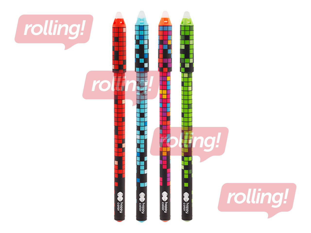 Ручка гелевая стирающаяся Happy Color Pixi Boys, 0.5мм, синяя