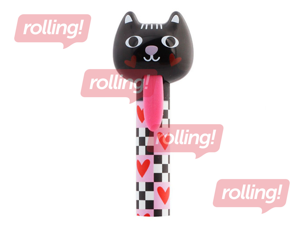 Gēla pildspalva dzēšama Happy Color Cats, zila tinte, 0.5mm