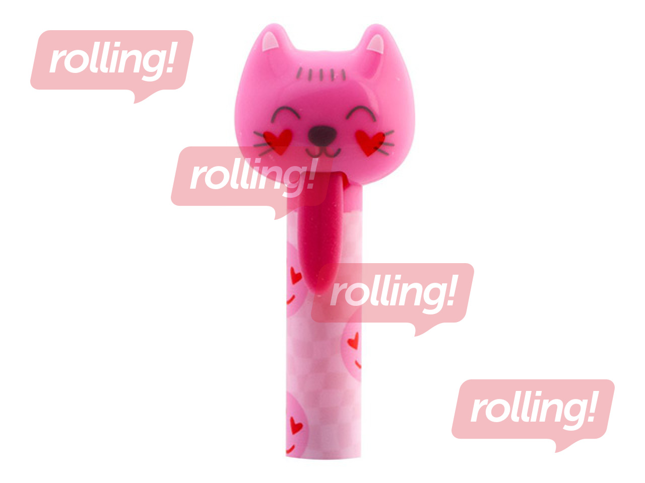 Kustutatav geelpliiats Happy Color Cats, sinine tint, 0.5 mm