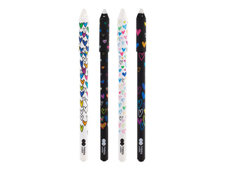 Erasable gel pen Happy Color My Love, blue ink, 0.5mm