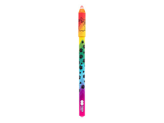 Gēla pildspalva dzēšama Happy Color Miaow, zila tinte, 0.5mm