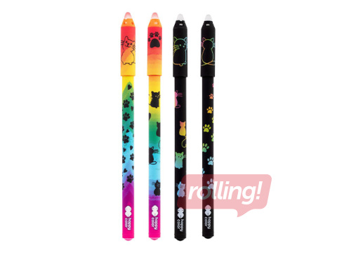 Стираемая гелевая ручка Happy Color Miaow, синие чернила, 0.5mm