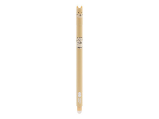 Gēla pildspalva dzēšama Happy Color Warm Kitty, zila tinte, 0.5mm