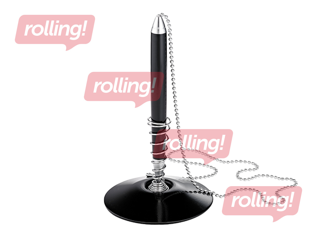 Kuulpliiats alusel Alco, must korpus, must tint