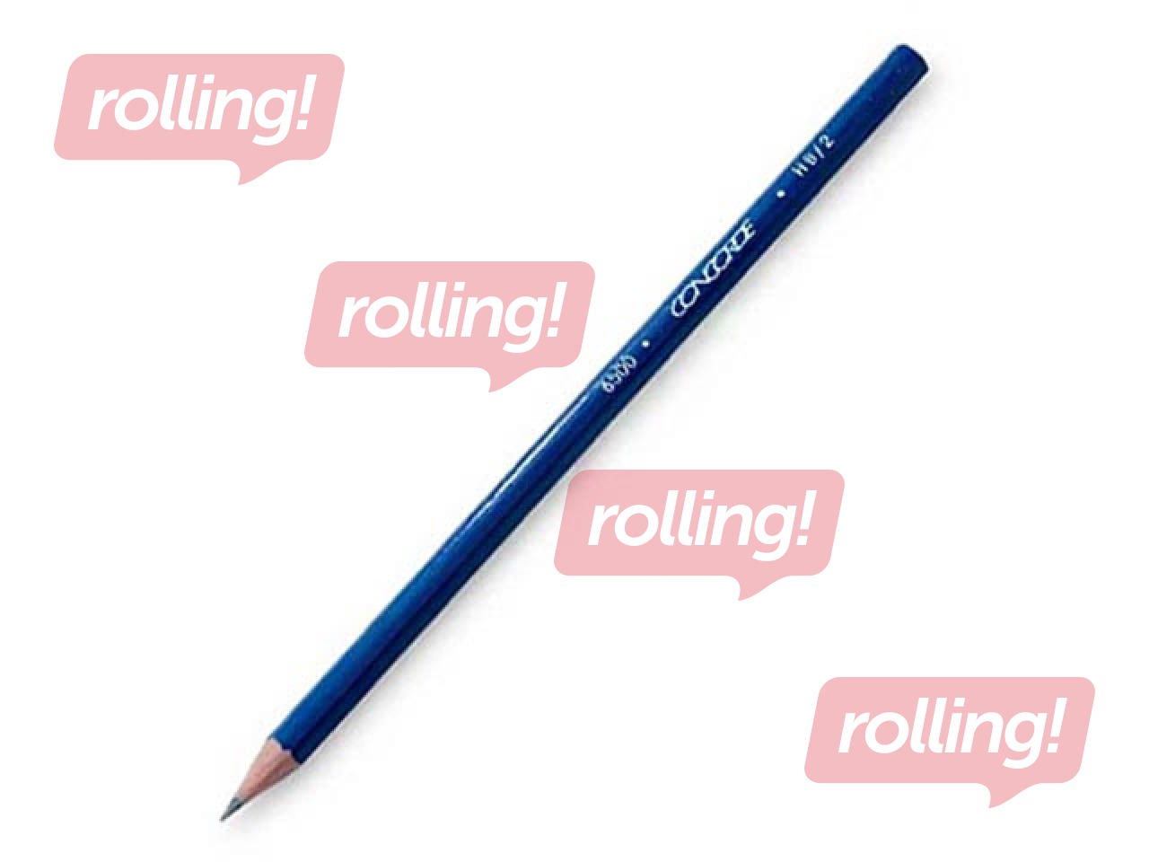 Graphite pencil Concorde BLUE OFFICE, HB 