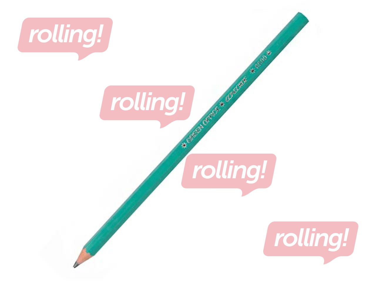 Harilik pliiats CONCORDE GREEN OFFICE, HB