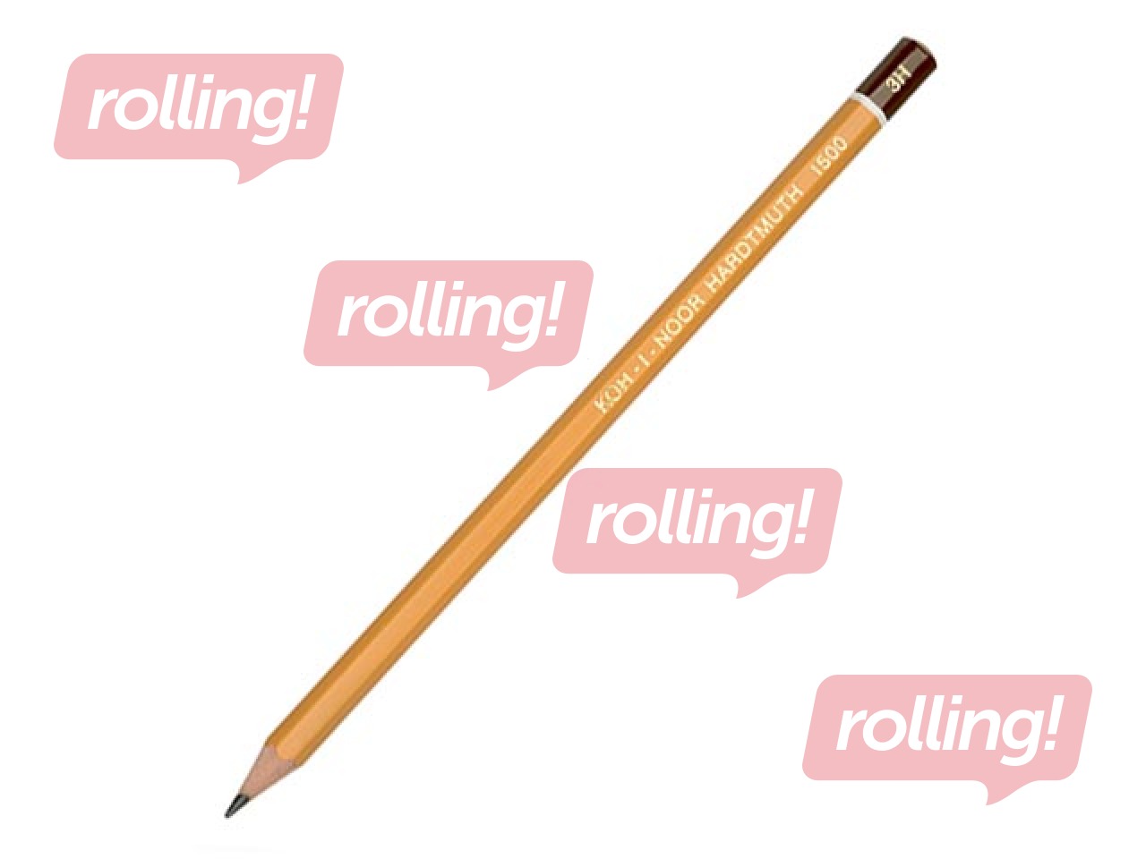 Карандаш Koh-i-noor 1500, 3H