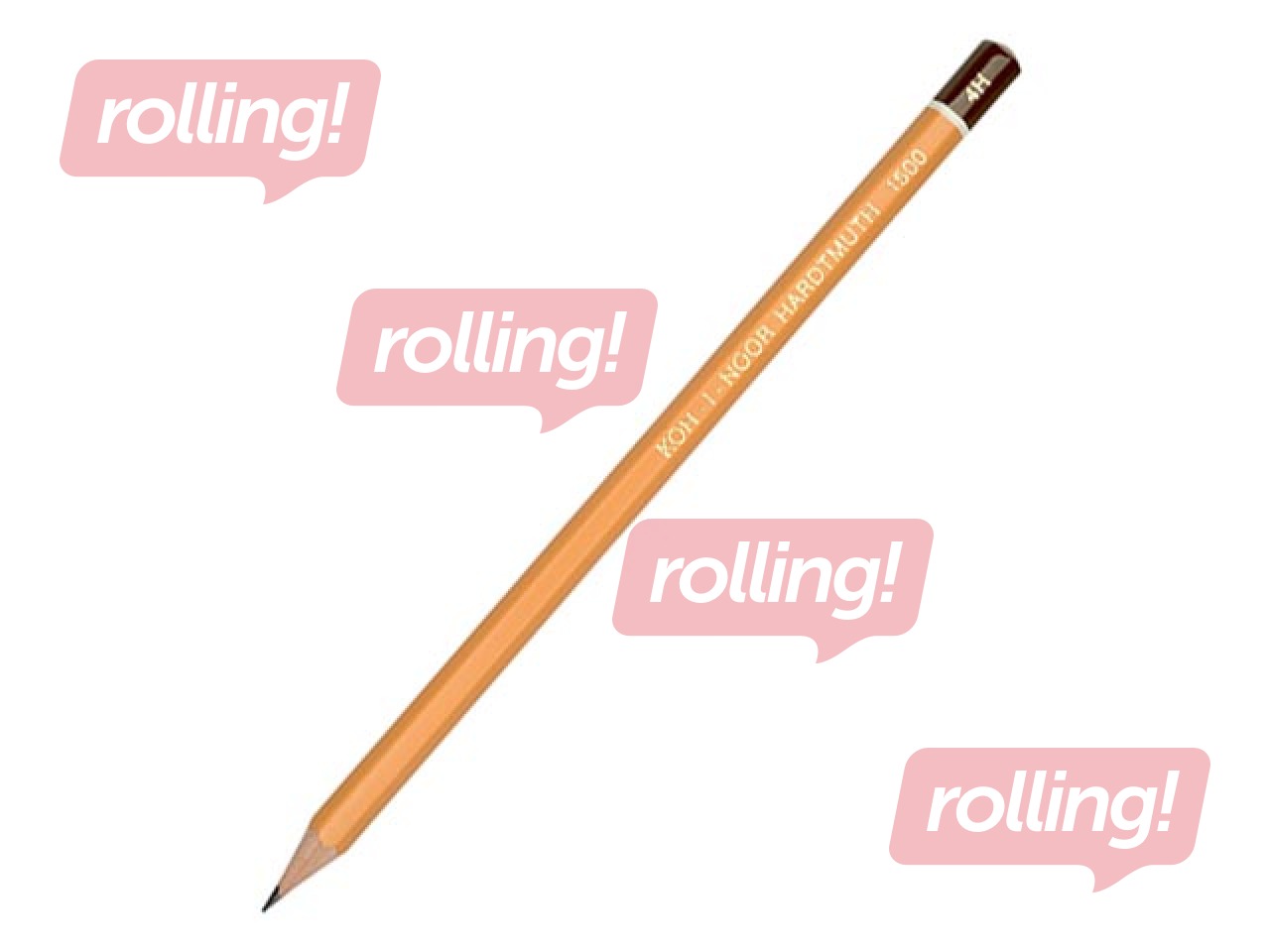 Graphite pencil Koh-i-noor 1500, 4H