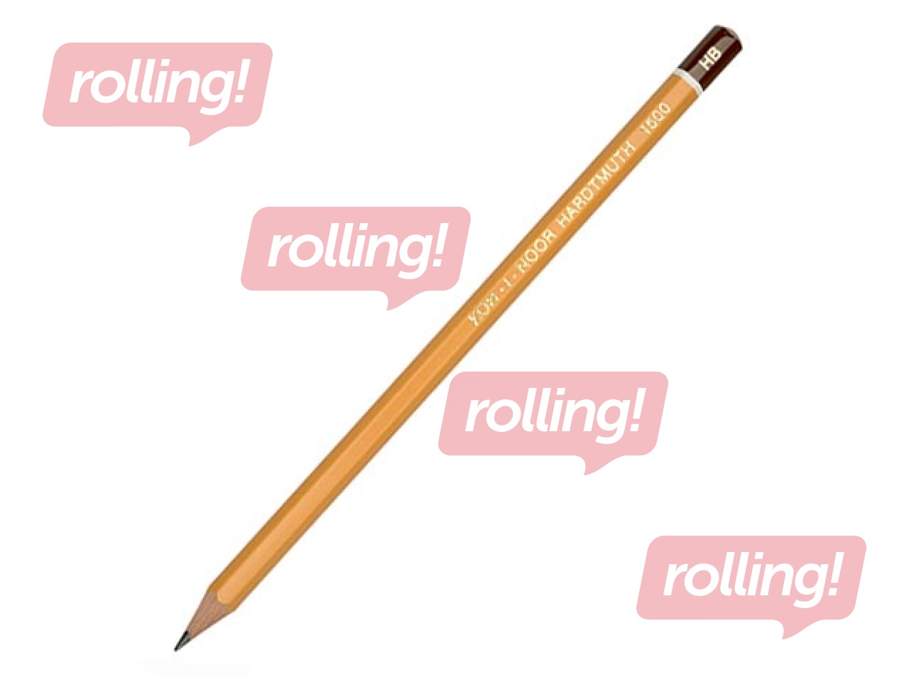 Graphite pencil Koh-i-noor 1500, HB