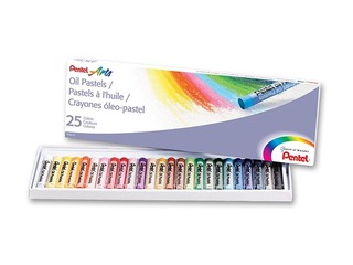Eļļas krītiņi Oil Pastels, 25 krāsas