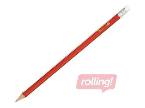 Harilik pliiats Forpus, HB, kustutuskummiga