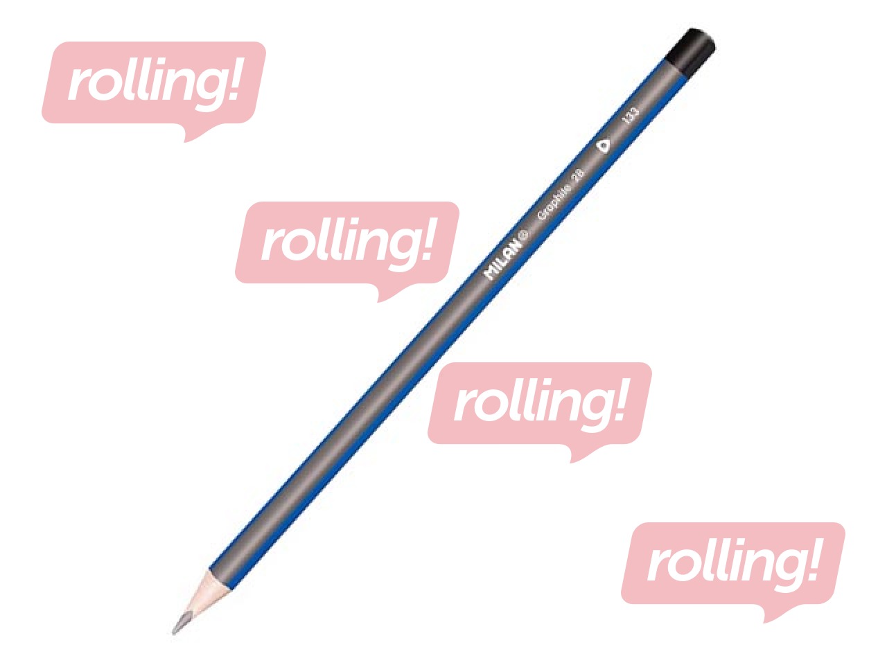 Zīmulis trīsstūra Milan, 2B