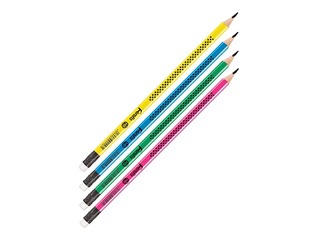 Graphite pencil Forofis, triangular, HB, with eraser 