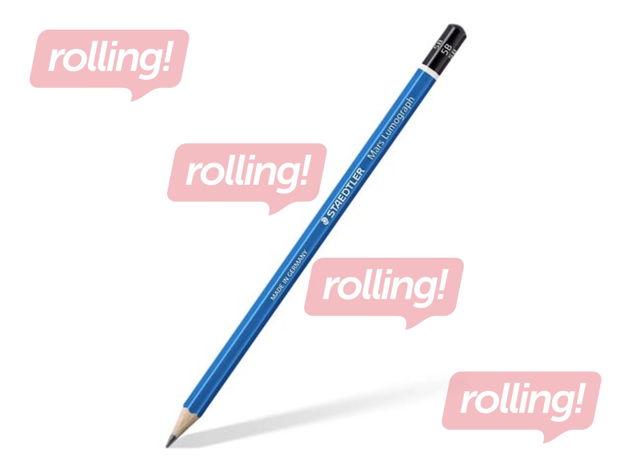 Pliiats Staedtler Mars Lumograph 100, 5B