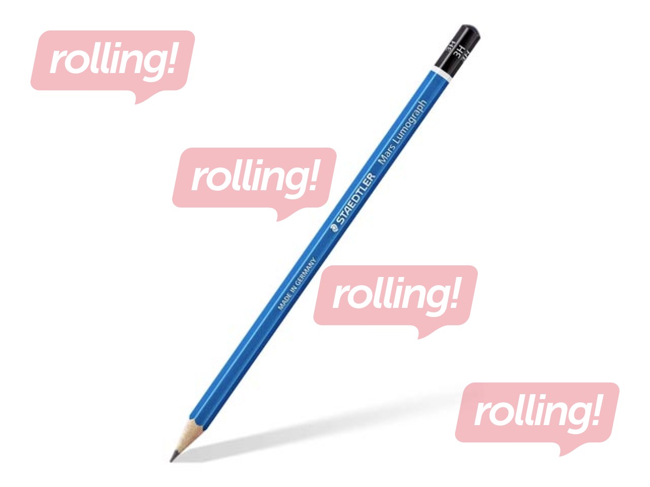 Pencil Staedtler Mars Lumograph 100, 3H