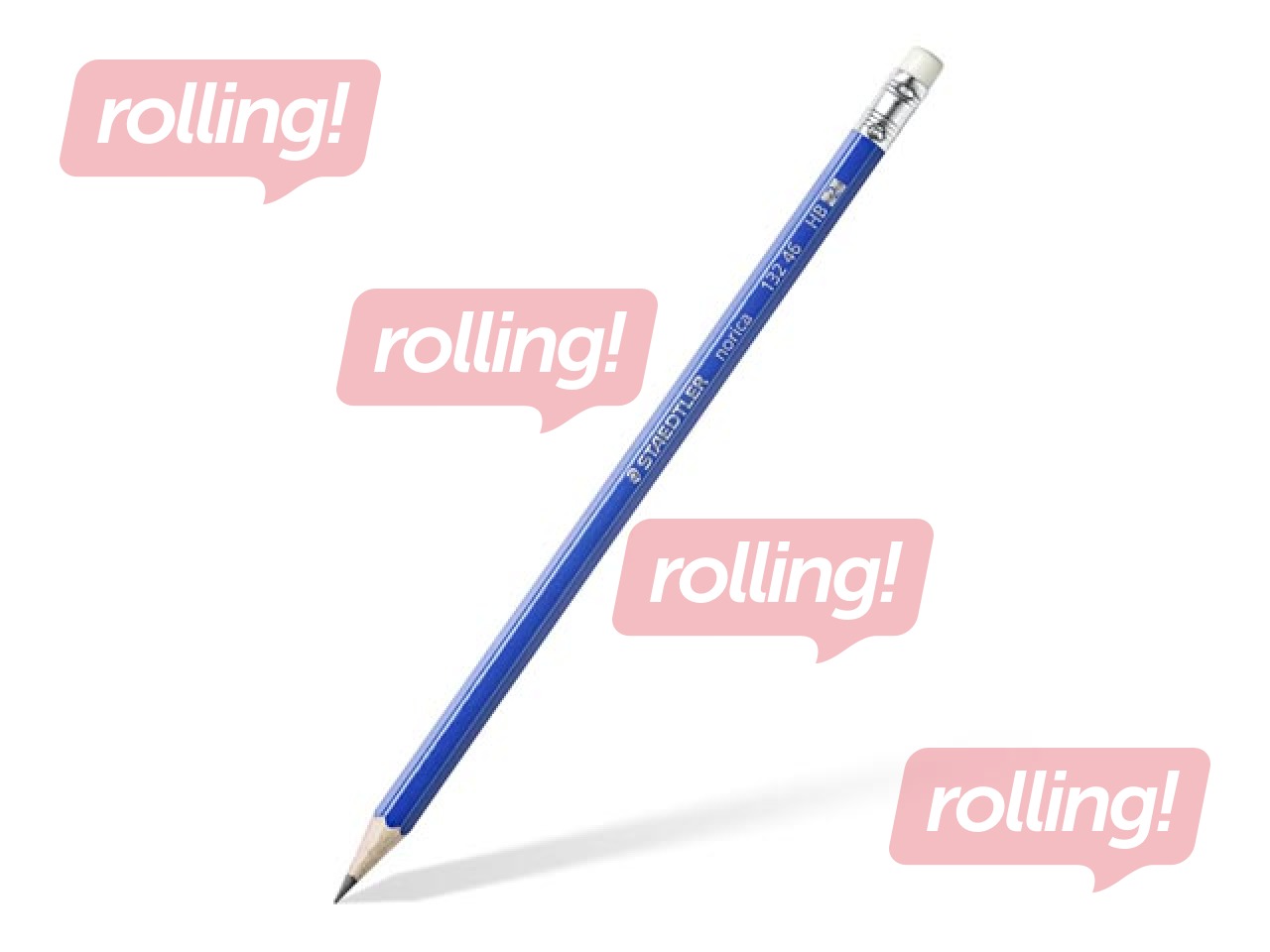 Карандаш Staedtler norica 132 46, с ластиком, HB