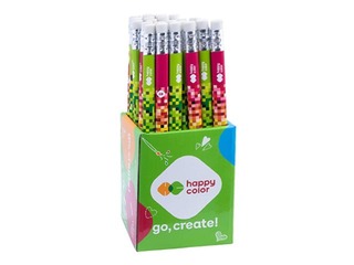 Zīmulis maziem bērniem ar dzēšgumiju, Happy Color Pixi, 2B 